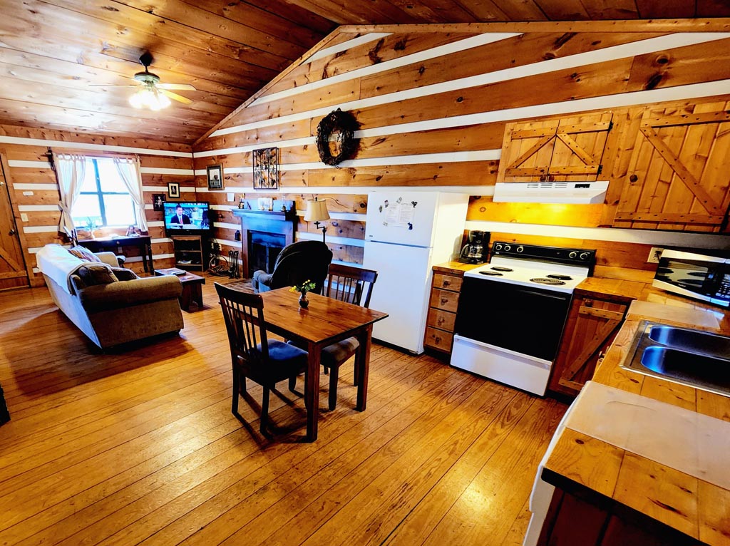 Maggie House Cabin Kitchen